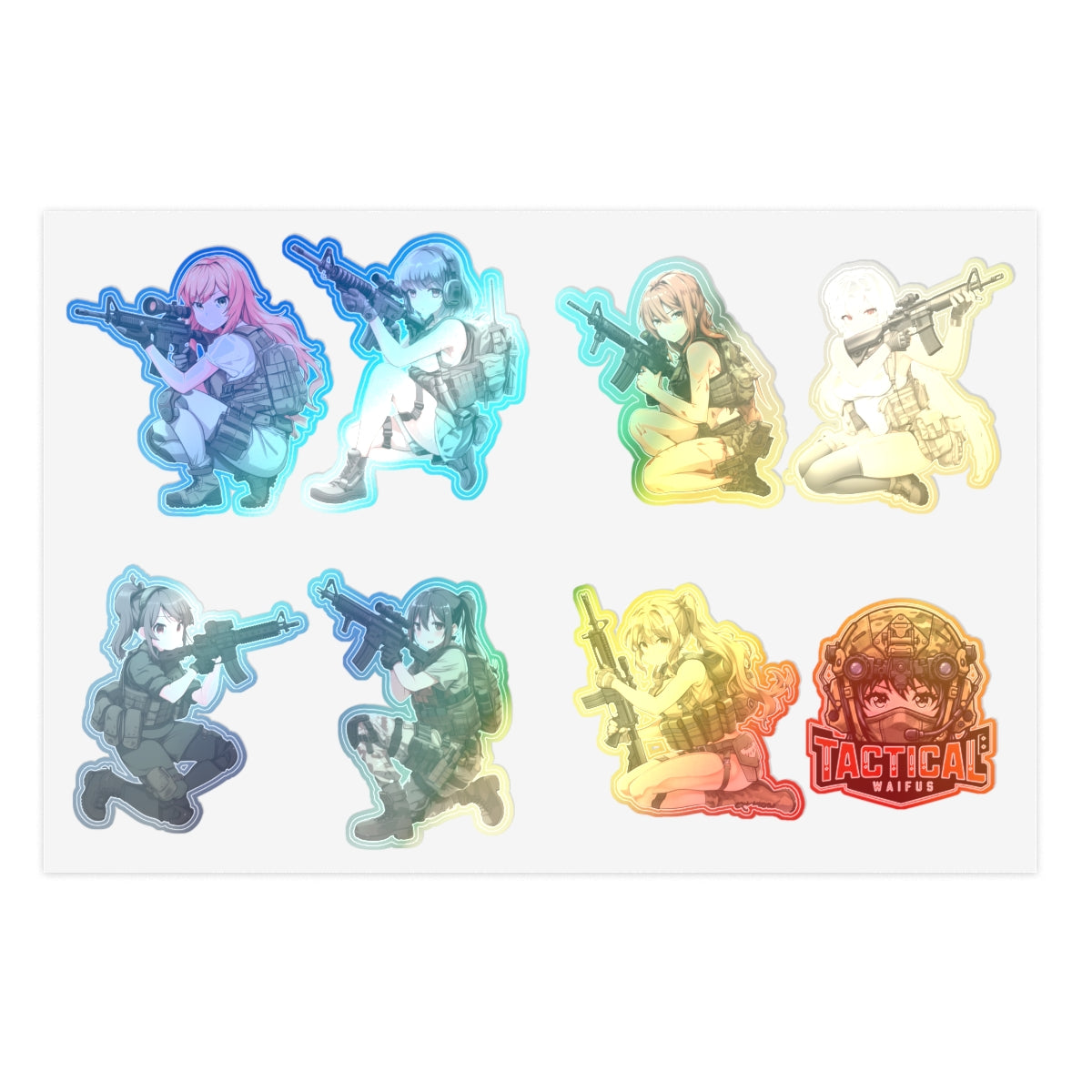 WAIFU SQUAT SLAP SHEET